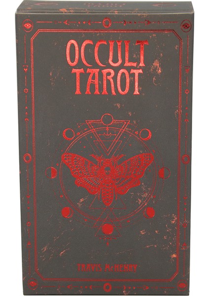 Yeşil Stil Okült Tarot 78 Fal Kartı Seti Deck Orak Kart Aile Parti Oyun Kartları Pano Solomonic Antik Majikal Grimoire Oyuncak (Yurt Dışından)