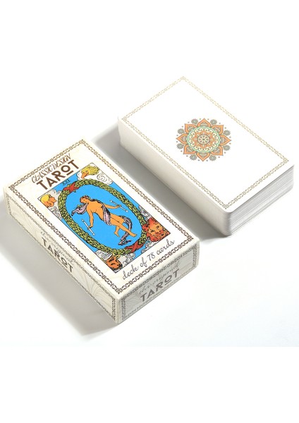 Bordo Tarzı Kılavuz Kitap Ile Klasik Tasarım Tarot Kartları Destesi Edward Yeni Başlayanlar Için 78 Kart Oyunu - (Yurt Dışından) fırsatları