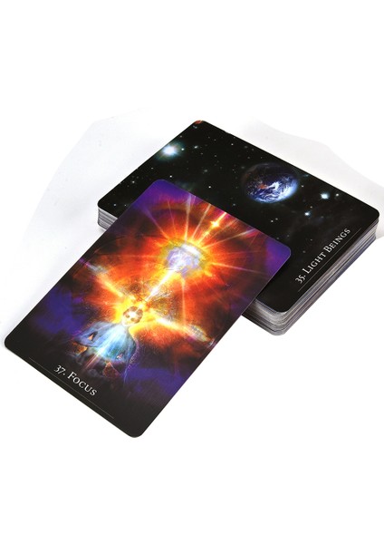 Kendini Iyileştir Tarzı Işık Dilinin Gizli Orak Iletileri Özgünlük Kartları Oyun Tahtası Oyuncak Deck Oyun Başlangıçlı Kılavuz Kitapçıkla (Yurt Dışından) fırsatları