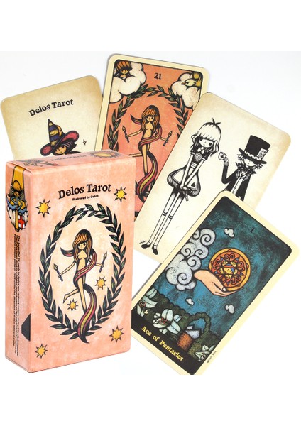 Mavi Stil Delos Tarot Boyama Kitabı Kore 1.baskı Delos Tarot - Koreli Sanatçı Delos Tarafından Oluşturuldu (Yurt Dışından) fiyatları