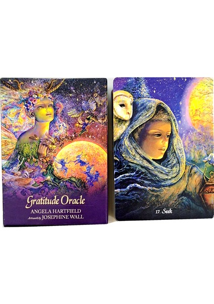 No.2 Tarzı Geniş Tarot Kart Falı Destesi Ingilizce Versiyon Eğlence Oyunu Pdf Rehber Kitap (Yurt Dışından)
