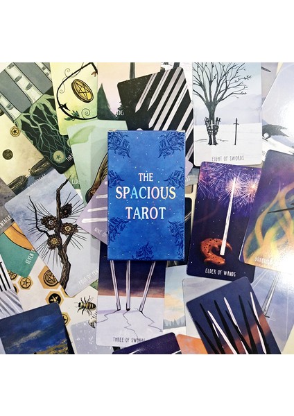 No.2 Tarzı Geniş Tarot Kart Falı Destesi Ingilizce Versiyon Eğlence Oyunu Pdf Rehber Kitap (Yurt Dışından) fırsatları