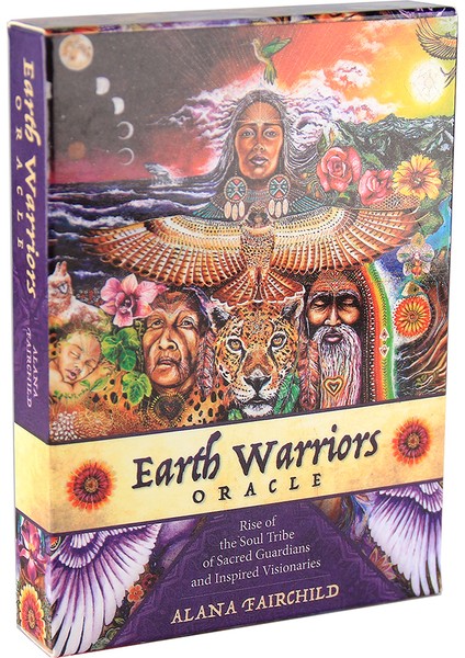 Bordo Tarzı Yeryüzü Savaşçıları Oracle Destesi Tarot Ruh Kabilesi ve Kutsal Koruyucuların Ilham Verici Vizyonları Kart Oyunu Oyuncak - E-Ticaret Başlığı (Yurt Dışından) fiyatları