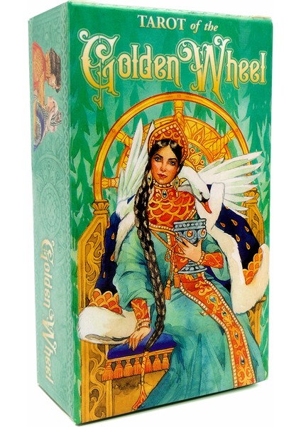 Altın Tekerlek Stili Okült Tarot 78 Fal Kart Seti Destesi Orakül Kartı Cadılar Bayramı Öncesinde Kâbus Yılbaşı Tahmini Geleceği Söyleme Oyunu Oyun Tahtası (Yurt Dışından)