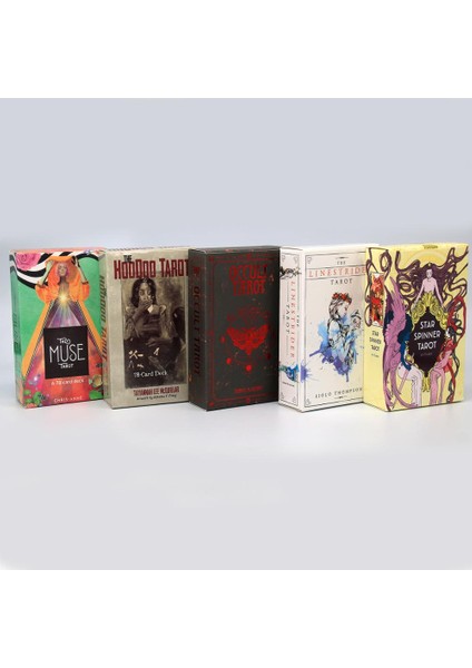 Altın Tekerlek Stili Okült Tarot 78 Fal Kart Seti Destesi Orakül Kartı Cadılar Bayramı Öncesinde Kâbus Yılbaşı Tahmini Geleceği Söyleme Oyunu Oyun Tahtası (Yurt Dışından)