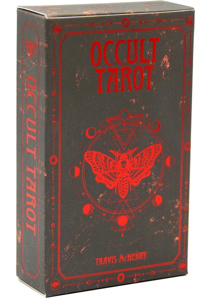 Gizli Tarot Stili Okült Tarot 78 Fal Kartı Seti Deck Orak Kart Aile Parti Oyun Kartları Pano Solomonic Antik Majikal Grimoire Oyuncak (Yurt Dışından)