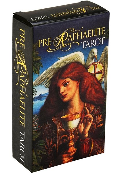 Tanrıça Güç Stili Lo Scarabeo Pre-Raphaelite Tarot Parlak 78 Kartlık Destesi - Yüksek Rehberlik ve Kader Oyunu (Yurt Dışından)