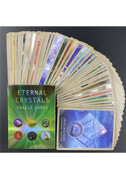 78 Adet TT05 Stili Yetişkinler Için Divinasyon Kader Tarot Destesi Oyunu Yüksek Sonsuz Kristal Oracle Kartları (Yurt Dışından) fiyatları