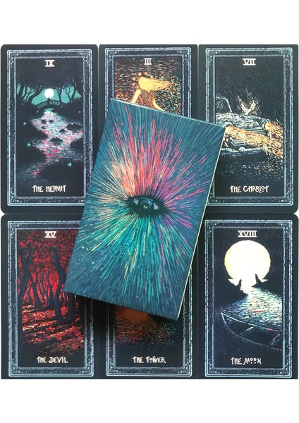 Karga Tarot Stili 27 Tarot Kartı Oyun Eğlence Satranç ve Kart Oyunları Tarot ve Çeşitli Tarot Seçenekleri (Yurt Dışından) fırsatları