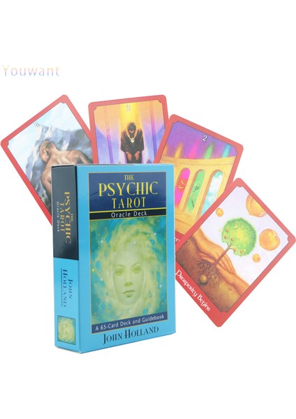 TLP85 Stili Ingilizce Versiyon Oracle Tarot Kart Destesi Parti Oyunu Solitaire Başlangıç Kişisel Fal Tarot Kartı Qr Kod Holografik Kılavuz (Yurt Dışından)