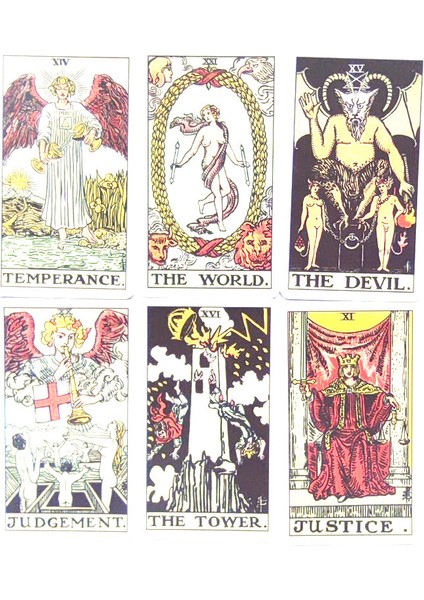 Altın Tarzı Yeni Tarot Kartları Ingiliz Klasik Tarot Binici Kartları - Gelecek Için Kehanet ve Kişisel Kullanım Için Tarot Destesi (Yurt Dışından) fiyatları