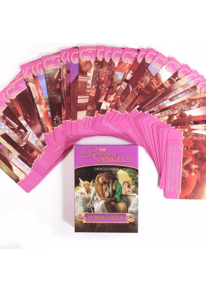 Ordu Yeşili Tarzı Aşk Melekleri Tarot Oracle Kartları Destesi | Doreen Virtue Nadir Basım Oyuncak Oyun Tahtası - (Yurt Dışından)