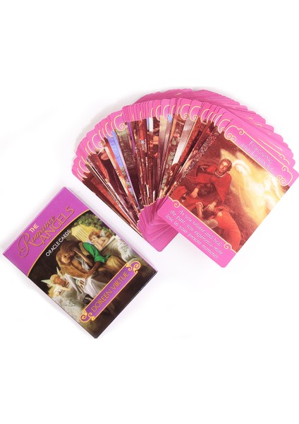 Ordu Yeşili Tarzı Aşk Melekleri Tarot Oracle Kartları Destesi | Doreen Virtue Nadir Basım Oyuncak Oyun Tahtası - (Yurt Dışından)