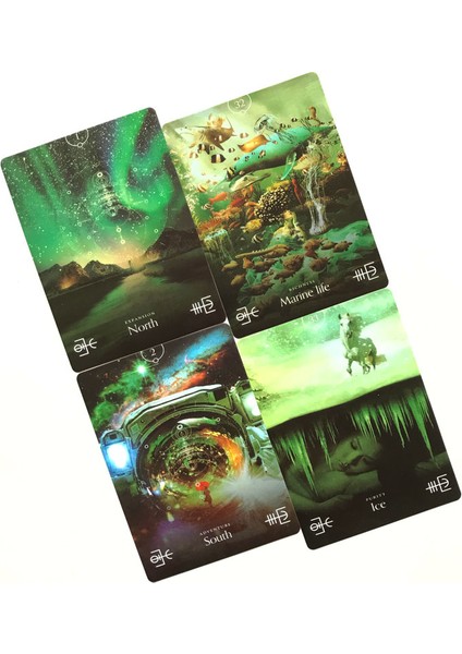 Koyu Ahşap Tarot Stili Kader Falı Falcılık Oyunu Tarot ve Çeşitli Tarot Seçenekleri Için Elementler Tarot Oracle Kartı (Yurt Dışından)