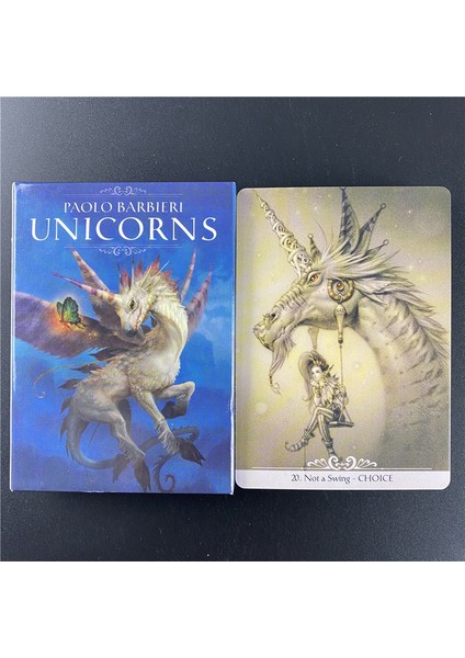 1 Adet 49X49CM Tarzı Paolo Barbieri Unicornlar Tarot Kartı Falı Için Türkçe Versiyon Tarot Destesi Oyun Eğlencesi - Yetişkin Aile Partisi Için E-Ticaret Başlığı (Yurt Dışından) indirimleri