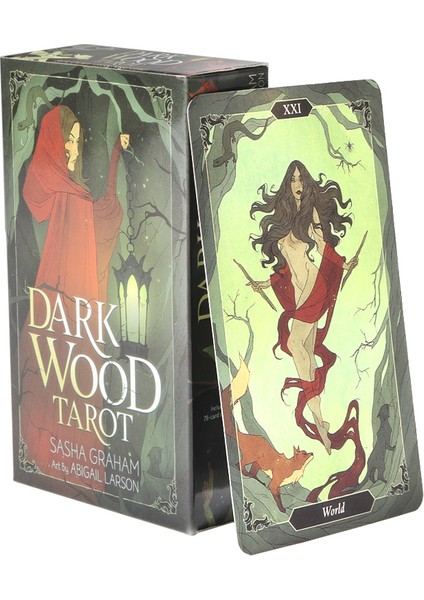TLP17 Stili Cla Dark Wood Tarot Kartları Oyun Destesi Solitaire Tahta Oyunu Falcilik Kader Tarot Ingilizce Versiyon Pdf Rehber Kitap (Yurt Dışından) modelleri