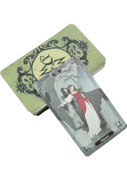TLP17 Stili Cla Dark Wood Tarot Kartları Oyun Destesi Solitaire Tahta Oyunu Falcilik Kader Tarot Ingilizce Versiyon Pdf Rehber Kitap (Yurt Dışından) indirimleri