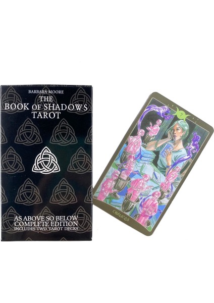 Gölgeler Kitabı Tarzı Başlangıç ​​seviyesi Aile Parti Oyunu Kader Falı Kahin Oracle Kartlarıyla Rehber Ile Madhouse Tarot Destesi - Çok Oyunculu Eğlenceli Oyun (Yurt Dışından)