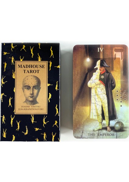 Gölgeler Kitabı Tarzı Başlangıç ​​seviyesi Aile Parti Oyunu Kader Falı Kahin Oracle Kartlarıyla Rehber Ile Madhouse Tarot Destesi - Çok Oyunculu Eğlenceli Oyun (Yurt Dışından)