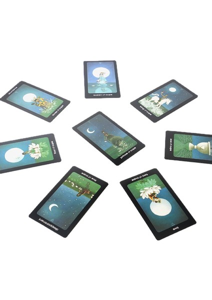 Güneş ve Ay Tarzı Güneş ve Ay Tarot Kartları Mistik Avalon Gök Cisimleri Ejderha Sevimli Jelibon Ayı Pdf Rehberi - Kişisel Kullanım Için (Yurt Dışından)