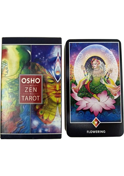 Ruh Gerçeği Tarzı Yeni Osho Zen Tarot Kartları Güçlü Düşünce Tarot Destesi Hanson Roberts Oracle Oyunu Tarotlar - (Yurt Dışından)