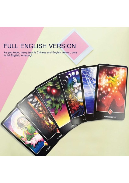 Ruh Gerçeği Tarzı Yeni Osho Zen Tarot Kartları Güçlü Düşünce Tarot Destesi Hanson Roberts Oracle Oyunu Tarotlar - (Yurt Dışından)