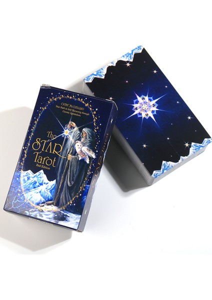 Kırmızı Stil Yıldızlar Tarot Kartları Ile Kendini Keşfetme Yolculuğu - 78 Kart Hediye (Yurt Dışından) fırsatları