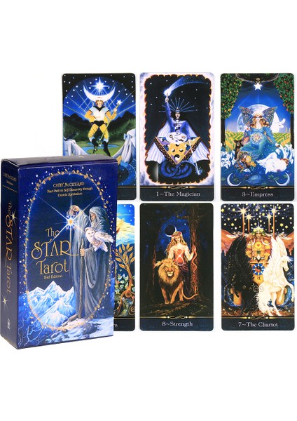 Kırmızı Stil Yıldızlar Tarot Kartları Ile Kendini Keşfetme Yolculuğu - 78 Kart Hediye (Yurt Dışından) indirimleri