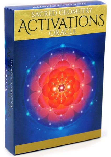 No.73 Tarzı Kutsal Geometri Aktivasyonları Orakül: Ruhun Dilini Keşfet Tarot Kartları Başlangıçlar Için Dergi Bez Oyun Ilahi (Yurt Dışından) fiyatları