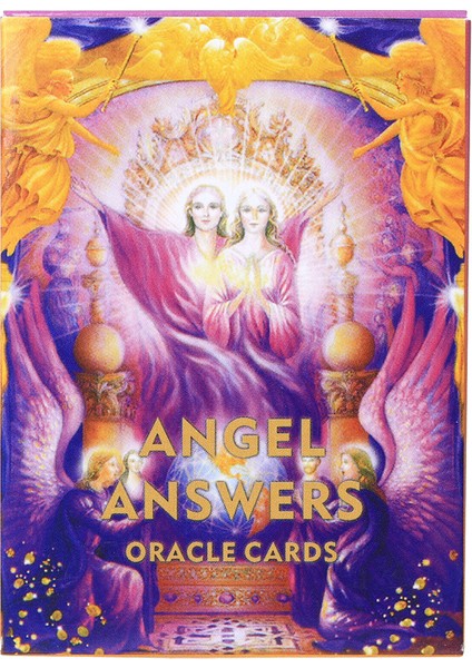 Melek Cevapları Stili Arkadaş Parti Oyunu Hediye Için Britts Üçüncü Göz Tarot Oracle Kartları Oyun Tahtası Destesi Oyun Kartları Pdf Rehber Kitap Ile (Yurt Dışından)