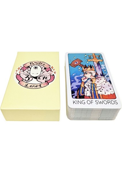 Melek Cevapları Stili Arkadaş Parti Oyunu Hediye Için Britts Üçüncü Göz Tarot Oracle Kartları Oyun Tahtası Destesi Oyun Kartları Pdf Rehber Kitap Ile (Yurt Dışından) fiyatları
