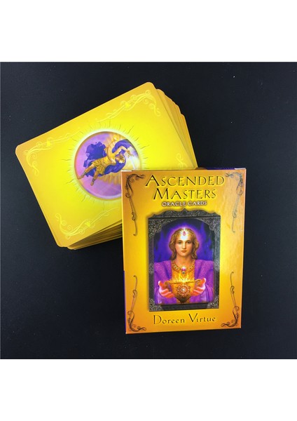 44 Adet TS04 Stili Tam Ingiliz Yükselmiş Ustalar Oracle Kartları Ingilizce Versiyon Oyun Kartı Tarot Oyun Kartı Oyunu Kartı - (Yurt Dışından) fırsatları