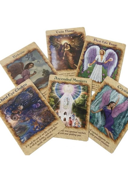 49 Adet Tarzı Melek Terapisi Oracle Tarot Türkçe Versiyon Pdf Tarot Kartları Destesi Oyun Tahtası Oyun Kartı Masa Oyunları Eğlence Için (Yurt Dışından) fırsatları
