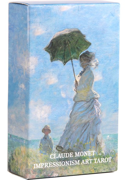 Claude Monet Stili Orakül Kart Yüksek Özel Tarz Fal Eğlence Parti Oyunu Tarot ve Çeşitli Tarot Seçenekleri (Yurt Dışından)