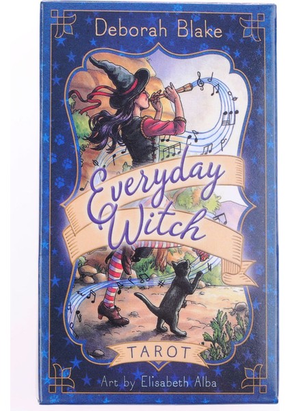 Erik Tarzı 78 Kartlık Her Gün Cadı Tarot Oracle Kartları Eğlence Parti Kartları Zeka Oyunu Tarot ve Çeşitli Tarot Seçenekleri Pdf Kılavuzunu Içeren Kart Oyunu - (Yurt Dışından)
