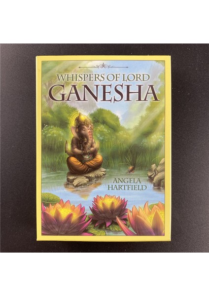 44 Adet TS120 Stili Lord Ganesha Fısıldamaları Oracle Destesi Masası Oyunu Büyülü Kader Falcılık Tahta Tarot Kartları - Türkçe (Yurt Dışından)