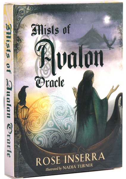 Altın Tarzı Mists Of Avalon Oracle Rockpool Oracle Kart Serisi Rose Inserra Efsanevi Avalon Adası'na Yolculuk Tarot Kart Destesi (Yurt Dışından)