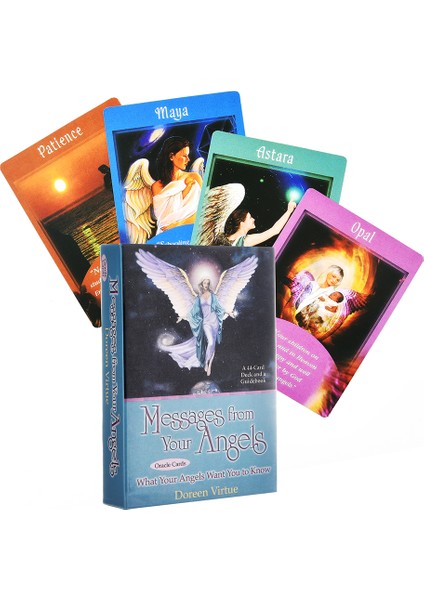 Mesajlar Melekler Stili Antik Anatomi Tarot 78 Kart Destesi Ingilizce Sürüm Klasik Tarot Kartı Kehanet Oyunları Oynama Modern (Yurt Dışından)