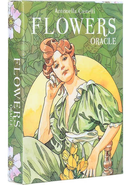 Yeşil Stil Oracle Tarot Kartları Gilded Reverie Lenormand Genişletilmiş Baskı Oyun Kartları - Parti Oyunları Için (Yurt Dışından)