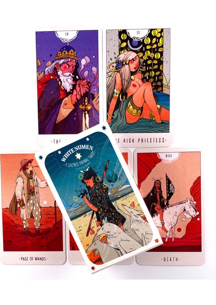Numen Kutsal Bir Stil Özel Tarz Klasik Tarot Kartları Popüler Tarz Oracle Kartları Ile E-Kitap ve Oyun Tahtası - Satın Alma (Yurt Dışından)