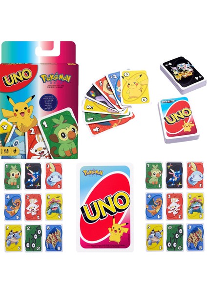 Uno-Hp Stili Mattel Uno Anime Pokemon Uno Kartları Oyun Aile Eğlencesi Eğlenceli Poker Parti Oyunu Oyuncaklar Oyun Kartları Hediye Mario Bts (Yurt Dışından) fiyatları