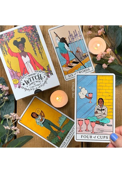 Vox Arcana Stili 2021 Sıcak Modern Cadı Tarot Falı Kartları Oyunu Taro Destesi Ev Için Pdf Rehber Kitap 78 Oynama Kartı Tam Ingilizce Versiyon (Yurt Dışından) modelleri