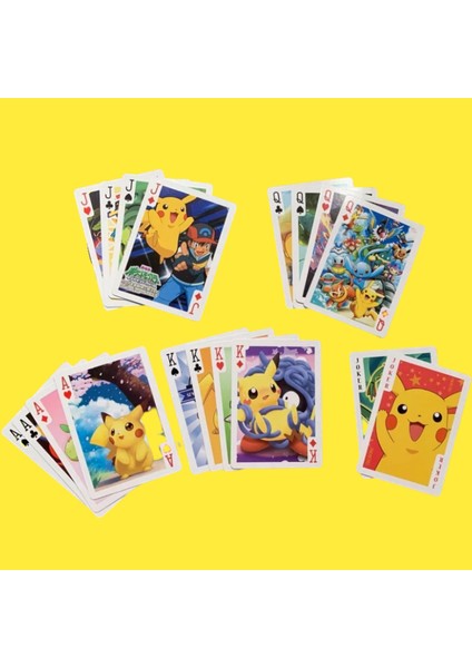 Kutu Yok Tarzı Pokemon Poker Sevimli Pikachu Oyun Kartları Her Kartta Farklı Güzel ve Ilginç Desenler Parti Dinlence Anime (Yurt Dışından) fırsatları