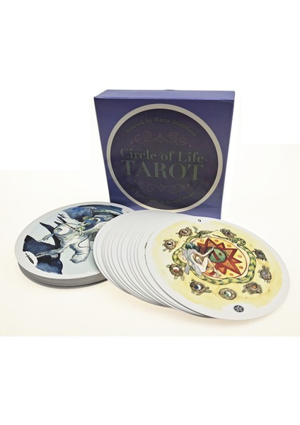 Koyu Gri Tarzı Yaşam Çemberi Tarot Kartları Ingilizce Tarot Destesi Rehber Kart Oyunu Büyülü Kader Fal Kartı Kişisel Kullanım Için (Yurt Dışından) fiyatları