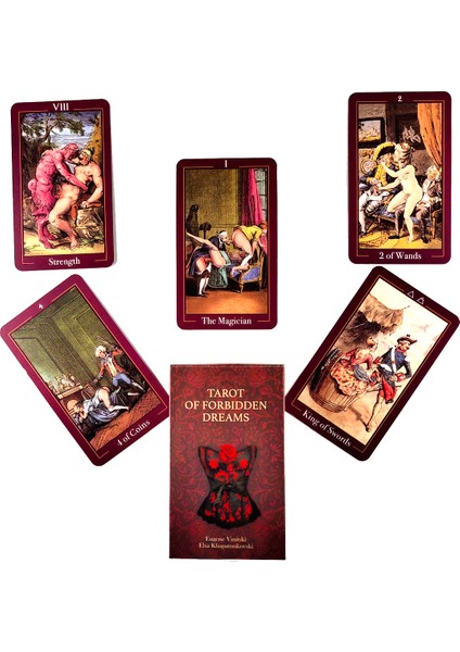 Kayıp Orman Tarzı Yasaklı Rüyalar Tarot Kartları Satranç Oyunu - Kader Falı Eğlencesi (Yurt Dışından)