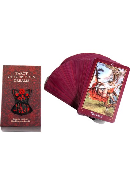 Kayıp Orman Tarzı Yasaklı Rüyalar Tarot Kartları Satranç Oyunu - Kader Falı Eğlencesi (Yurt Dışından)
