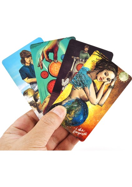 78 Kart ve Kutu Stili Işık Sezginler Tarot Kart Destesi 78 Kart Tam Renkli ve Kılavuz Kitap Bir Şifa Aracı ve Rehberdir (Yurt Dışından) indirimleri