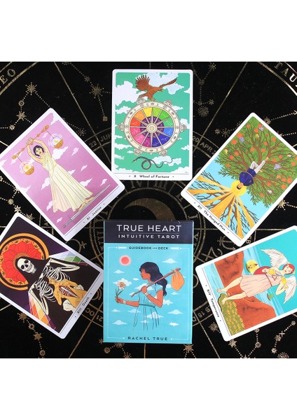Bordo Tarzı Yeni Başlayanlar Için Gerçek Kalp Intuitif Tarot Kartı Oyunu ve Rehber Kitap Ile Lüks Tarot Oyunu - (Yurt Dışından) fiyatları