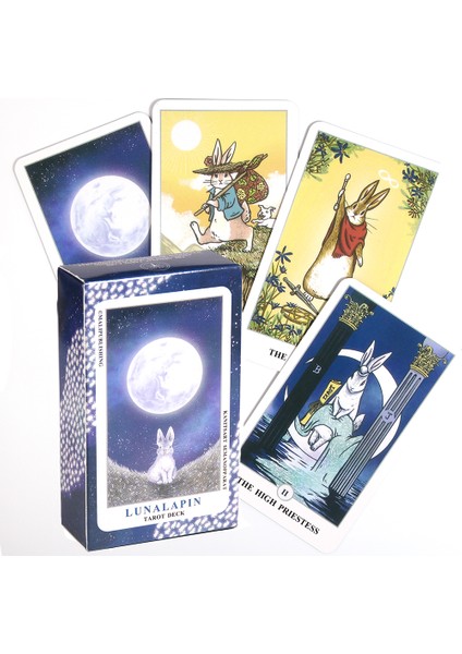 Mor Tarzı Tavşan Tarot Destesi Lunalapin Tavşan Tarot Kartları Tarot Kart Oyunu Hediye Pdf Rehberiyle Kart Oyunu Kutu Oyunu 78 Kart Başlangıçlı (Yurt Dışından) fiyatları
