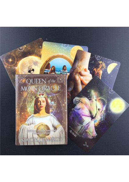 44 Adet TS35 Stili Oracle Tarot Kartları Destesi Ingilizce Sürümü Tarot Oyunları Kehanet Kader Ev Aile Eğlence Oyunları (Yurt Dışından)